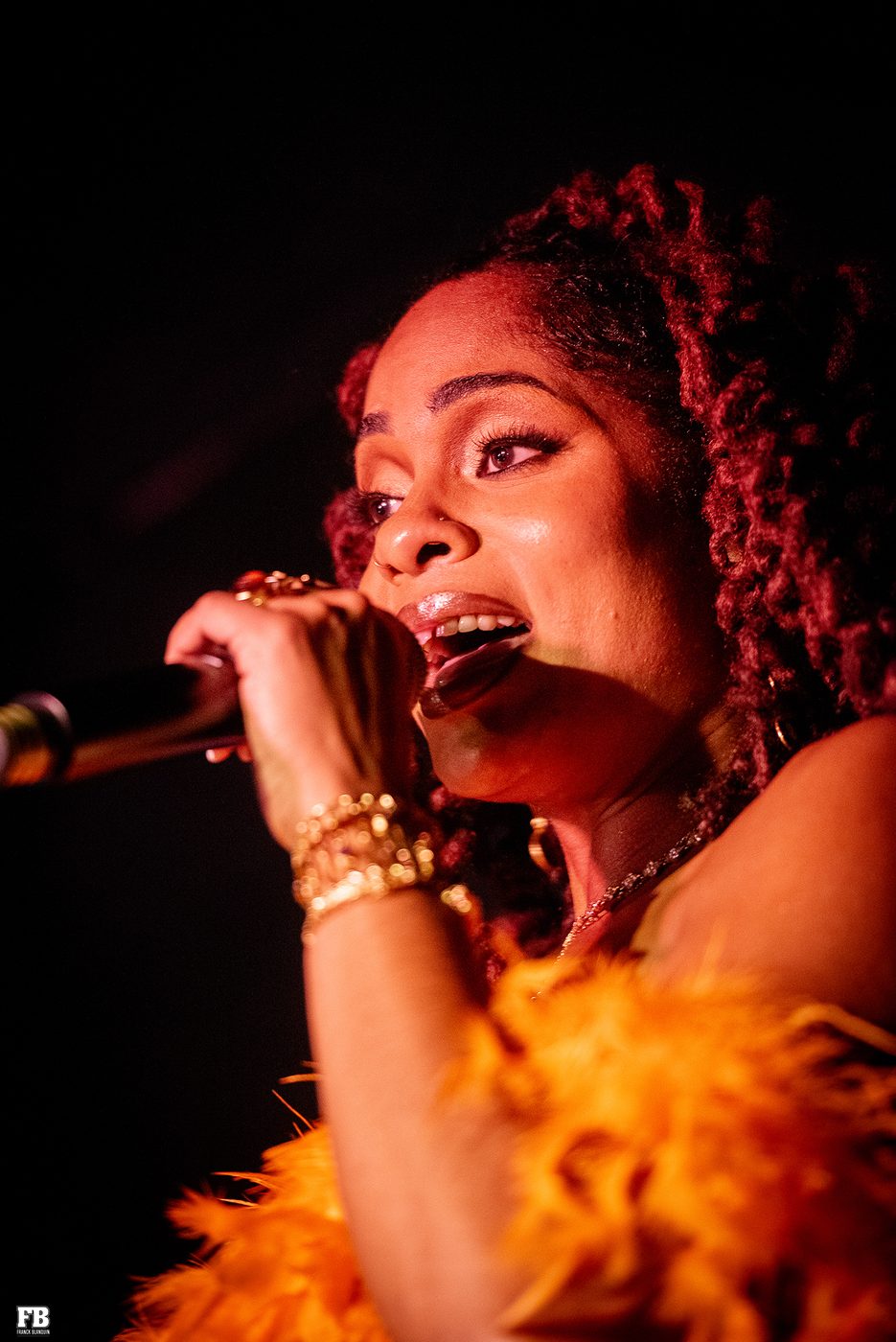 Rachelle Allison en concert à la Release Party RESET