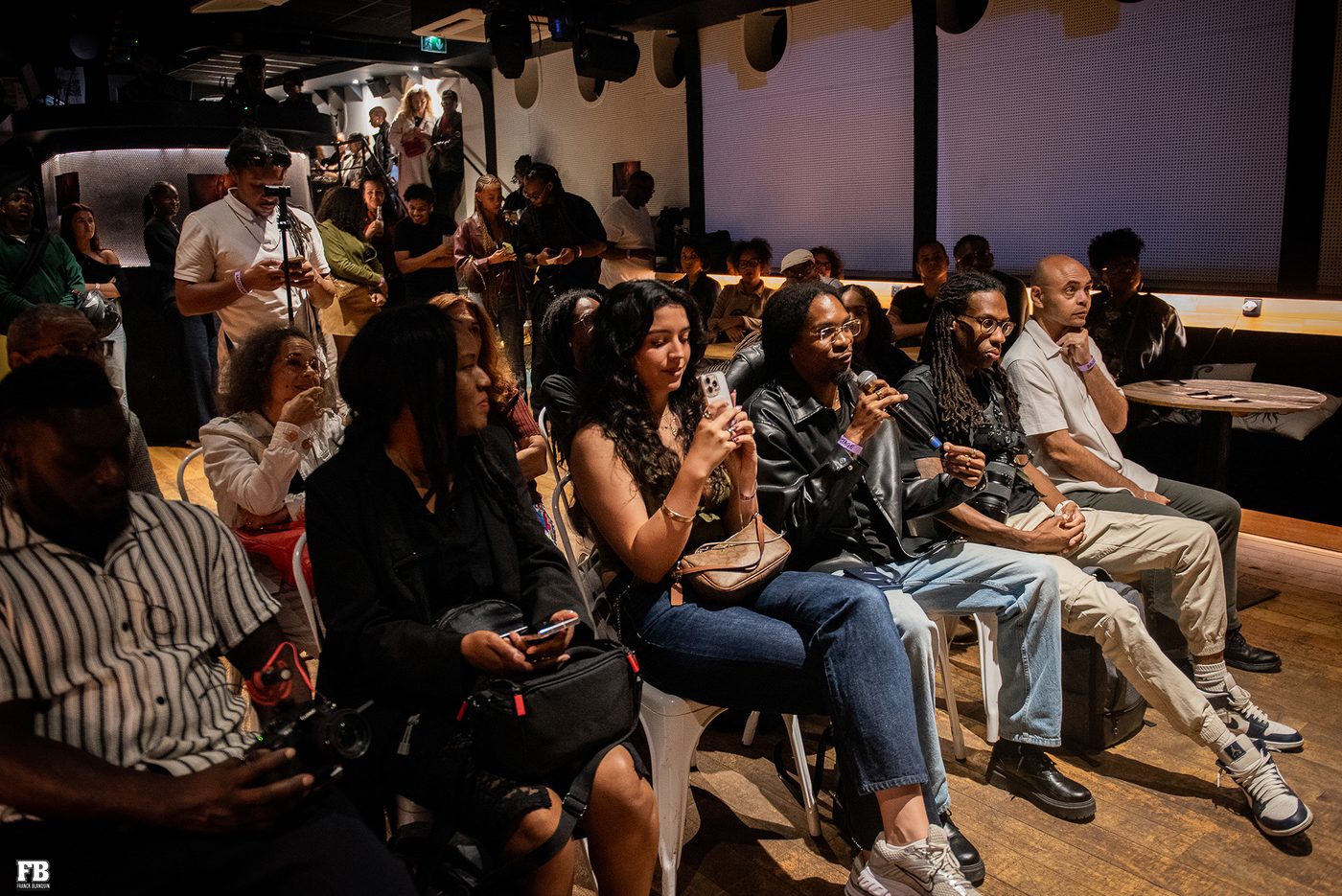 Le public de la Release Party